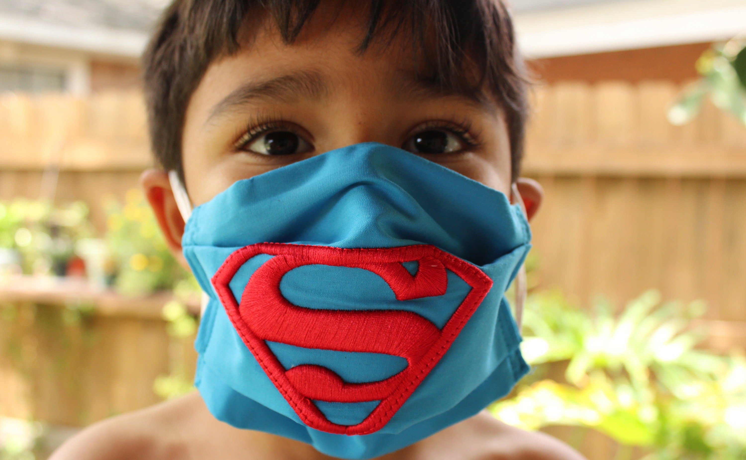 Kids Super Heroes Face Mask - Washable, Protective & Anti Dust Face Cover