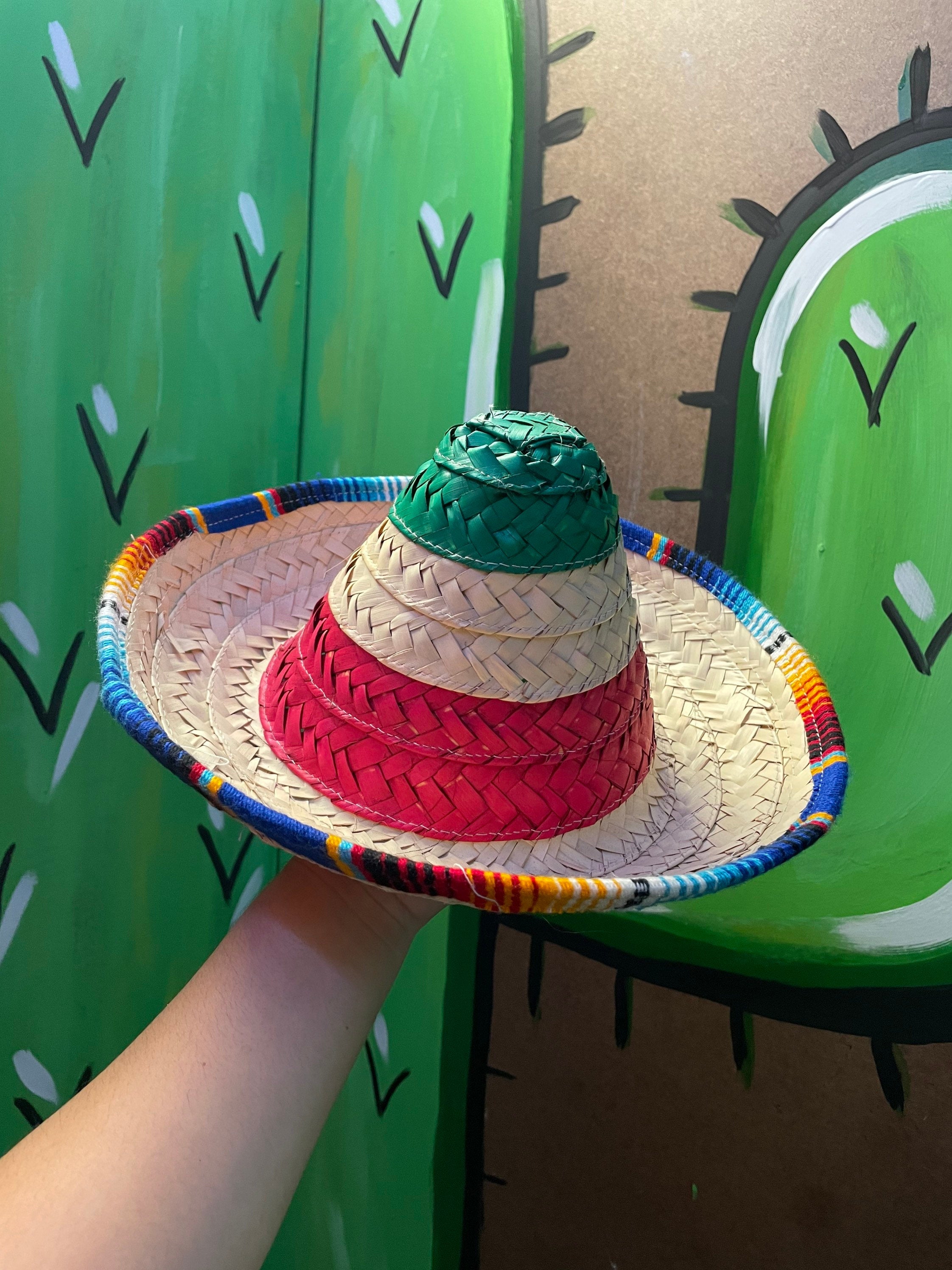 Handmade Mexican Straw Kids Hat - Mexican Straw Hat