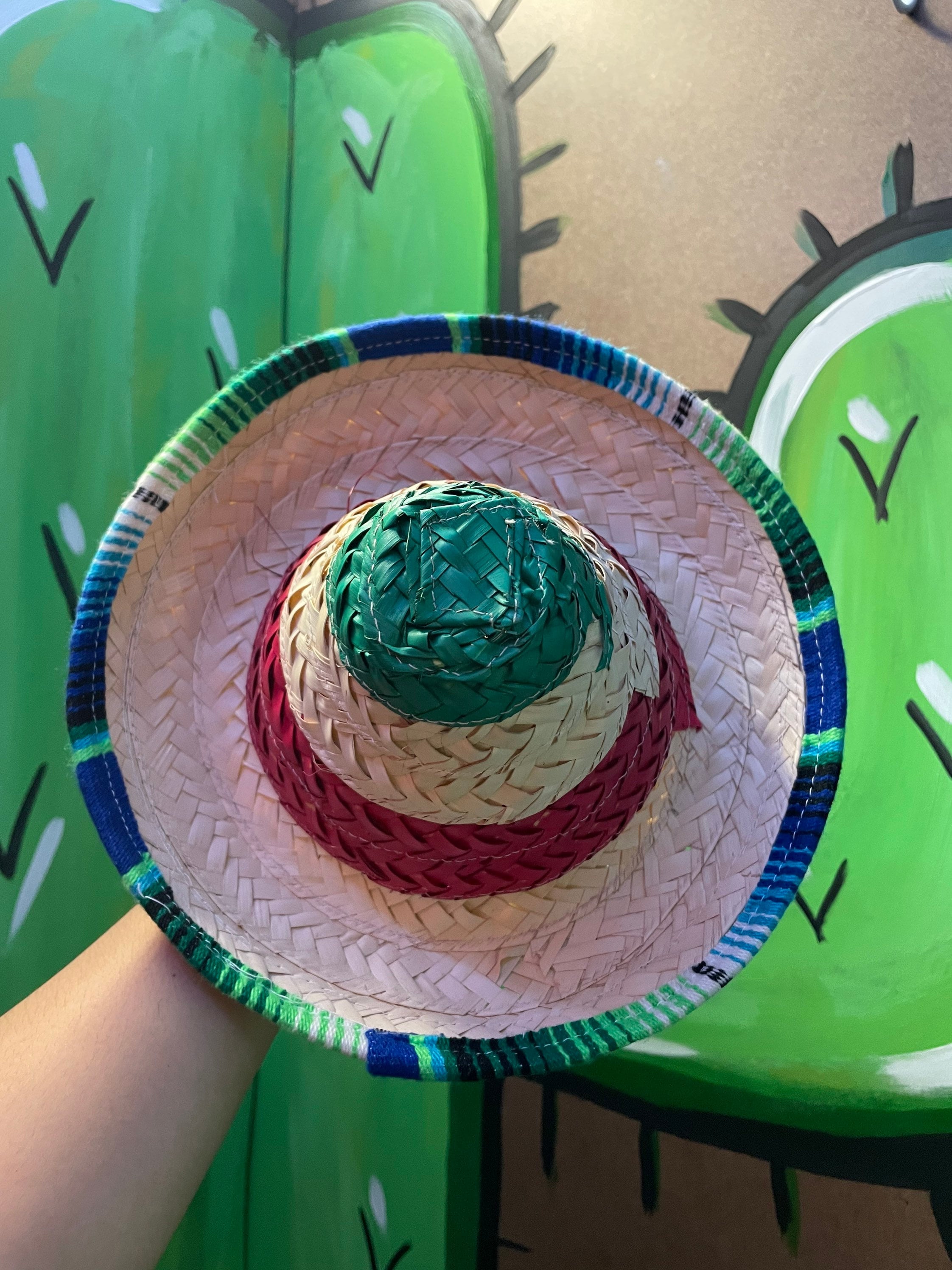 Handmade Mexican Straw Kids Hat - Mexican Straw Hat