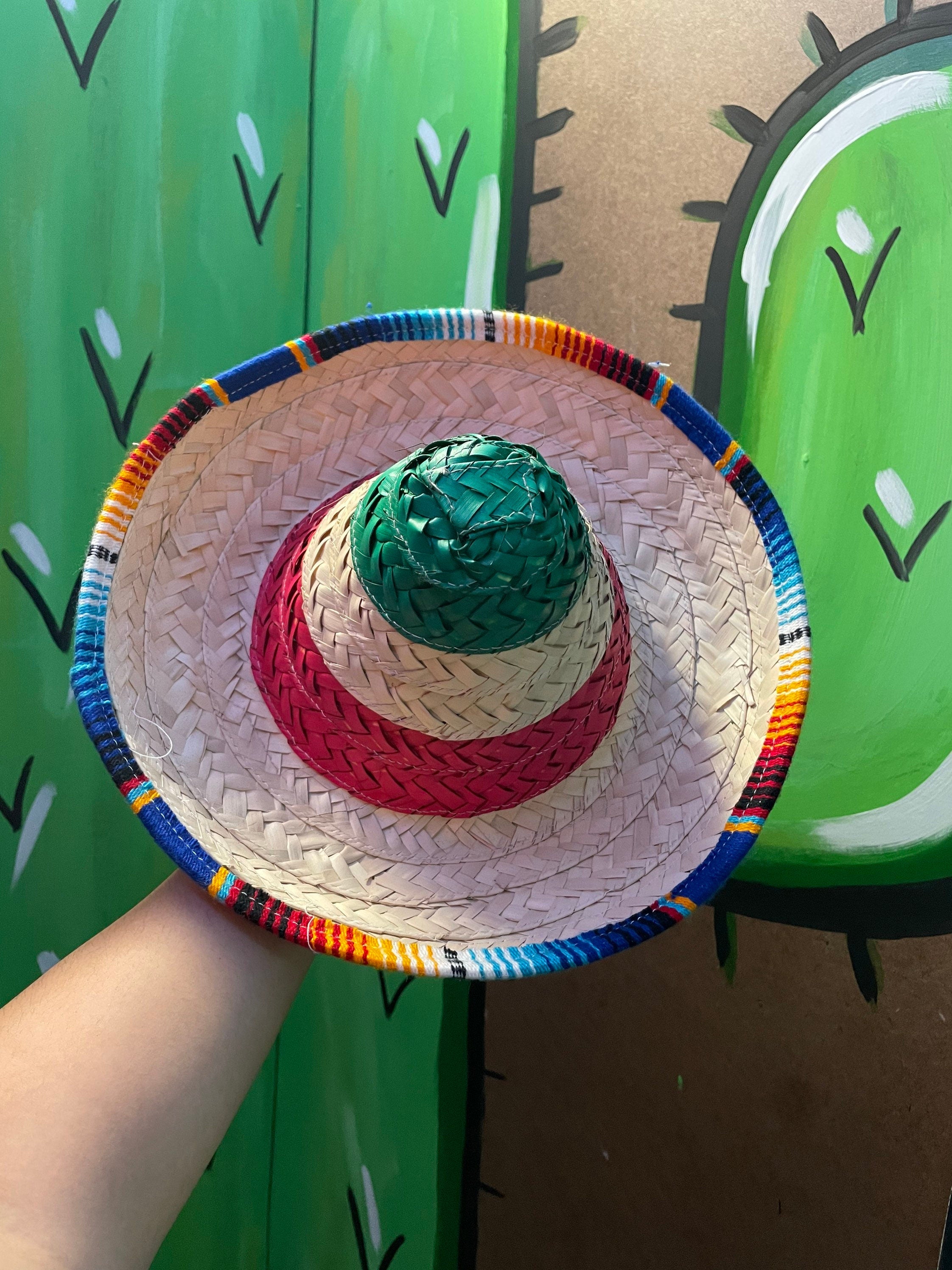 Handmade Mexican Straw Kids Hat - Mexican Straw Hat