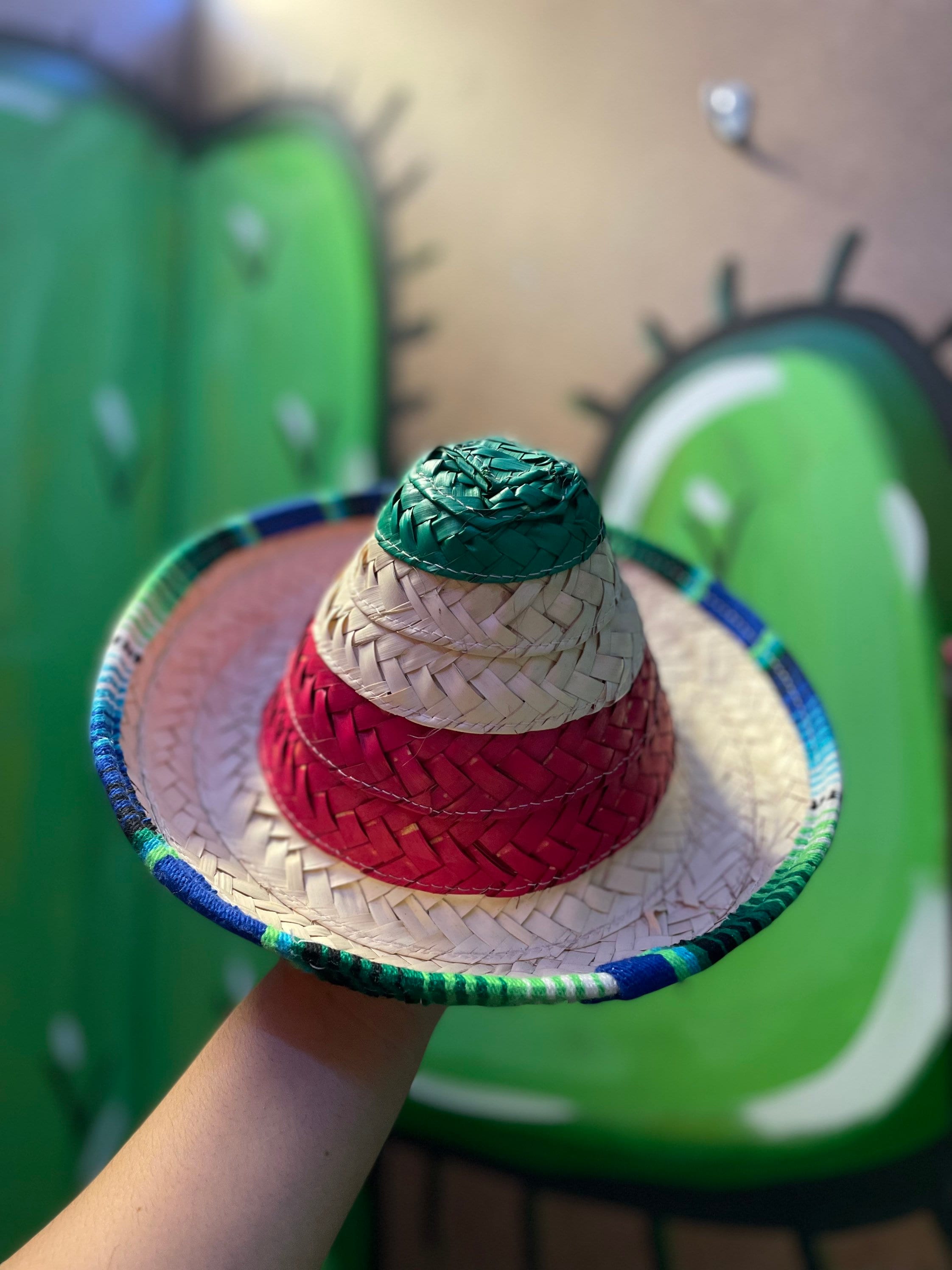 Handmade Mexican Straw Kids Hat - Mexican Straw Hat