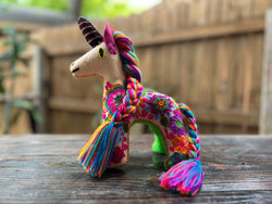 Image of Hand Embroidered Artisanal Stuffed Animals - Handmade Stuffed Animals